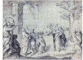 The Sacrifice Of Pelias To Neptune - Agostino Carracci