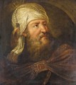 An Oriental King - Aliasuerus() - (after) Rembrandt Van Rijn