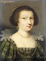 Portrait Of Madame D'Anguesseau - (after) Claude Deruet