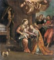 Mystic Marriage Of Saint Catherine - (after) Paolo Veronese (Caliari)