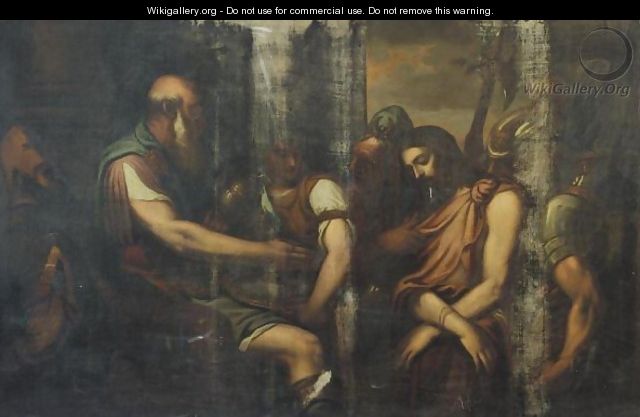 Christ Before Pontius Pilate - (Alessandro) Padovanino (Varotari)