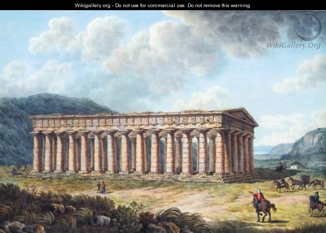 View Of The Temple Of Segesta - Pietro Martorana
