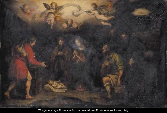 The Adoration Of The Shepherds - (after) Lodovico Cardi Cigoli