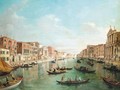 Venice, A View Of The Grand Canal 3 - Venetian School