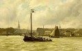 Shipping On The Ij, Amsterdam - George Laurens Kiers