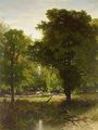 Figures In A Landscape - Johannes Warnardus Bilders