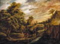 Evening Landscape - (after) Sir Peter Paul Rubens