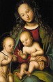 Virgin And Child With The Infant St. John The Baptist - (after) Lucas The Elder Cranach