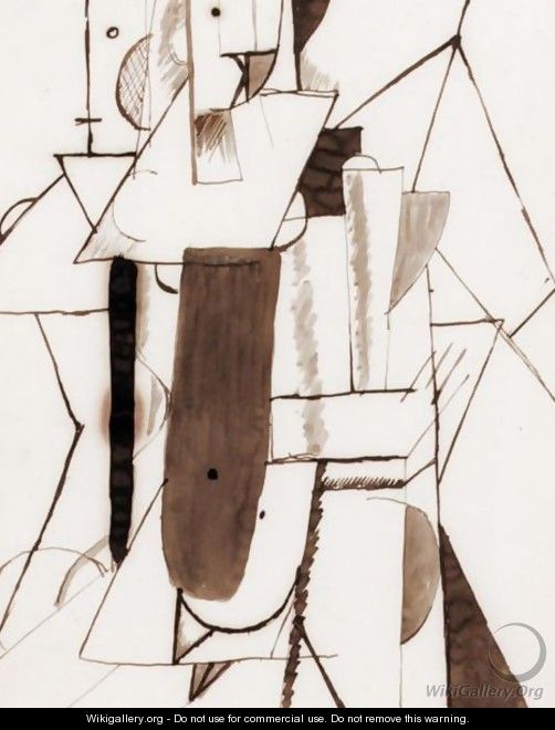 Cubist Composition - Otto Gutfreund