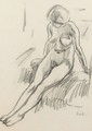 A Female Nude - Samuel John Peploe