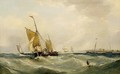 Shipping In A Heavy Swell - Edwin Hayes