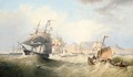 Shipping In Table Bay - John Wilson Carmichael