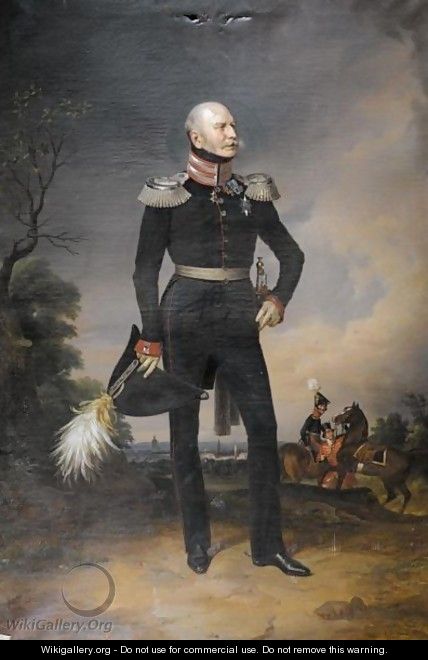 Portrait Of Ernest August I, King Of Hanover (1771-1851) - Franz Kruger