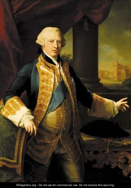 Portrait Von Prinz Edward Augustus, Duke Of York (1739-1767) - Pompeo Gerolamo Batoni