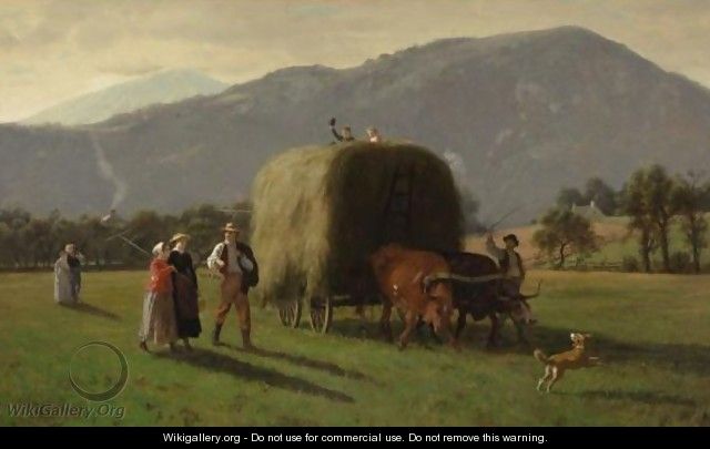 Bringing In The Hay - John Whetten Ehninger