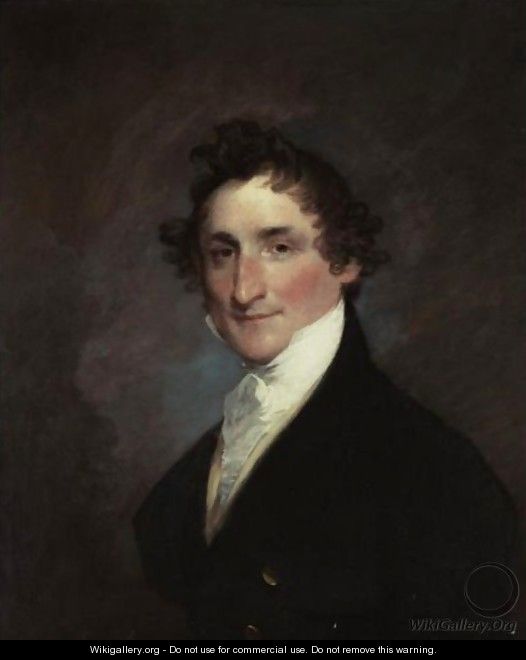 Portrait Of Captain James T. Gerry - Gilbert Stuart