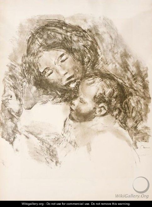 Maternite, Grande Planche - Pierre Auguste Renoir
