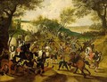 A Cavalry Skirmish - (after) Sebastian Vrancx