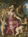 Flora An Allegory Of Spring - Hendrik Van Balen II