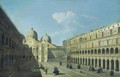 Venice, The Courtyard Of The Palazzo Ducale - (after) (Giovanni Antonio Canal) Canaletto