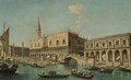 Venice, A View Of The Molo From The Bacino Di San Marco, With The Palazzo Ducale, The Zecca And The State Prison - Francesco Tironi