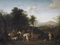 The Meeting Of Jacob And Laban - (after) Francois Verwilt