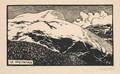 View Of The Breithorn - Felix Edouard Vallotton