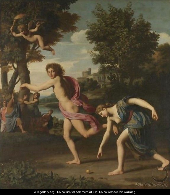 Atalanta And Hippomenes - Nicolas Colombel
