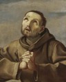 Saint Francis At Prayer - (after) Guido Reni