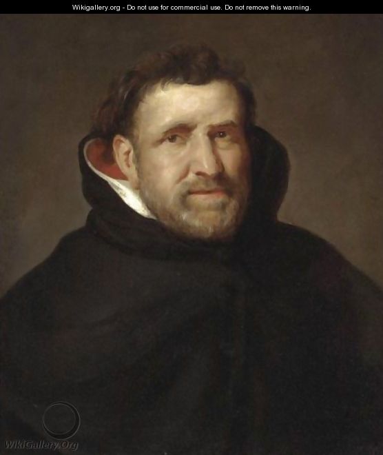 A PORTRAIT OF THE DOMINICAN FRIAR MICHIEL OPHOVIUS (1570-1637) - (after) Sir Peter Paul Rubens