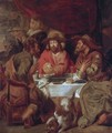 The Supper At Emmaus - (after) Jacob Jordaens