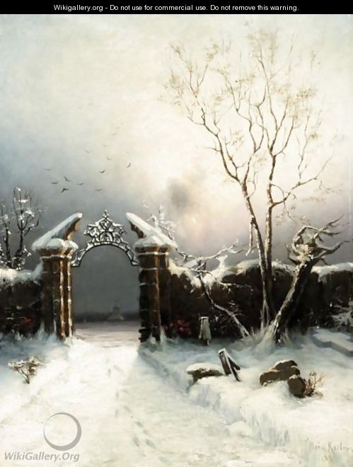 Winter Evening - (after) Iulii Iul