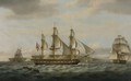 Merchant Men And Other Shipping Off Dover - Thomas Luny