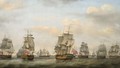 The Ships London, Integrity, Elizabeth And Nancy With Other Vessels Off Yarmouth - Francis Holman