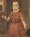 Portrait Of A Young Boy In A Red Doublet - Florentine School