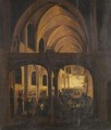 Interior Of A Protestant Church During A Service - Wolfgang Heimbach