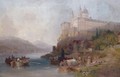 The Monastery Of Melk - John Wilson Carmichael