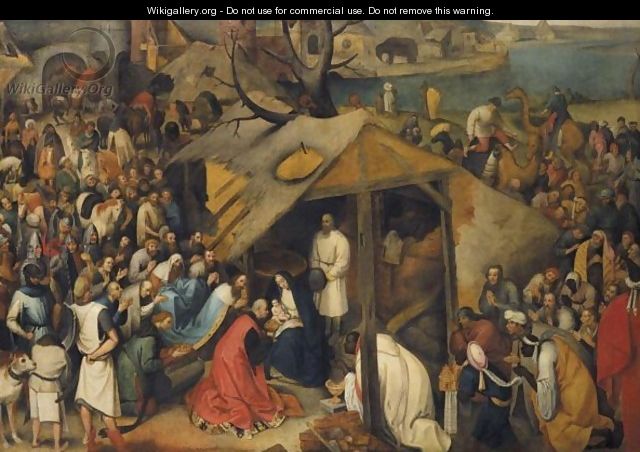 The Adoration Of The Magi - (after) Pieter The Younger Brueghel