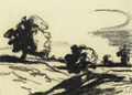 Paysage - Honoré Daumier