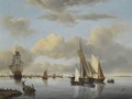 Dutch Shipping In A Calm, The City Of Amsterdam Beyond - Jan Wubbels