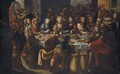 The Wedding Feast At Cana - Sevillian School