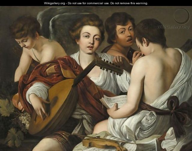 The Musical Party - (after) Michelangelo Merisi Da Caravaggio