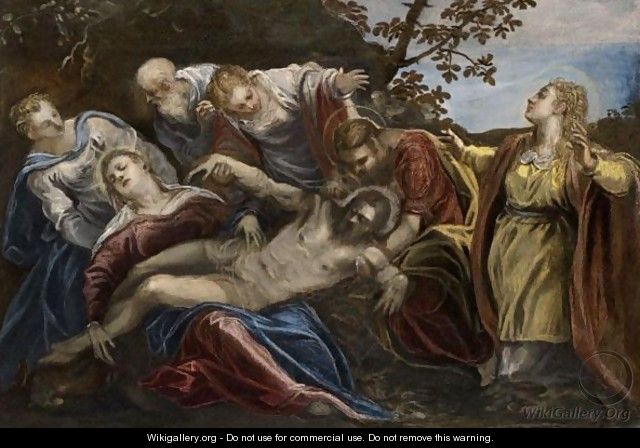 The Lamentation - Jacopo Tintoretto (Robusti)