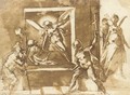 St Peter Released From Prison - Roman School