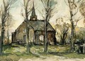 A Church In A Landscape - Louis Apol