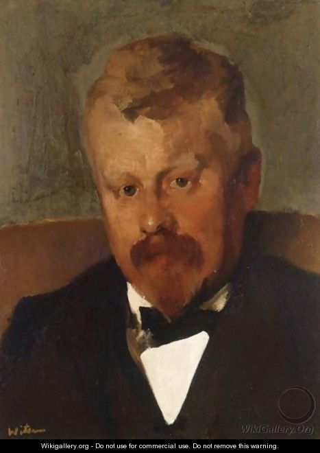 A Portrait Of Mr. Hein Boeken - Willem Witsen