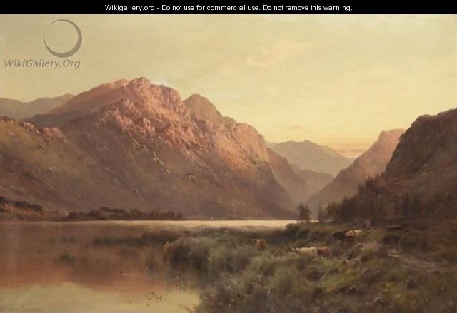 An Aberdeenshire Lake - Alfred de Breanski