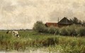 Cows In A Landscape - Geo Poggenbeek