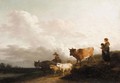 Tending The Herd - Philip Jacques de Loutherbourg