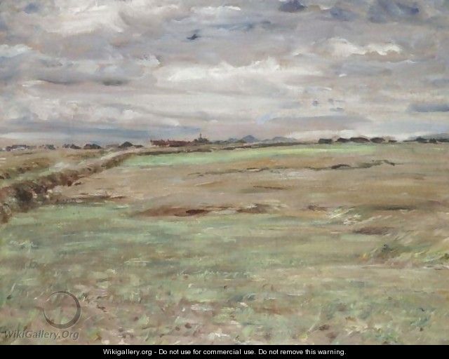 The Open Fields In Springtime, Broomieknowe - William McTaggart